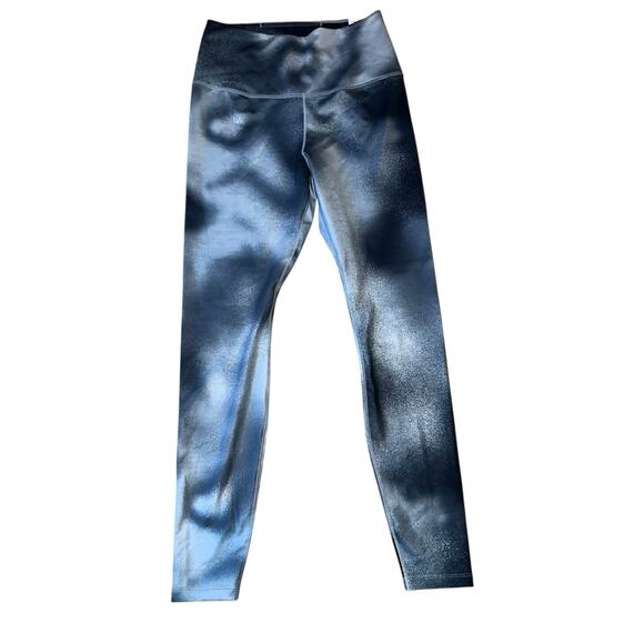 Nike One Dri-FIT High-Waisted Leggings Black gray space womens size medium NWT - Picture 1 of 5